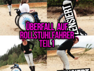 Lady Estelle Porno Video: Überfall auf Rollifahrer Teil1