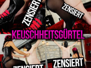 Lady Estelle Porno Video: Keuschheitsgürtel